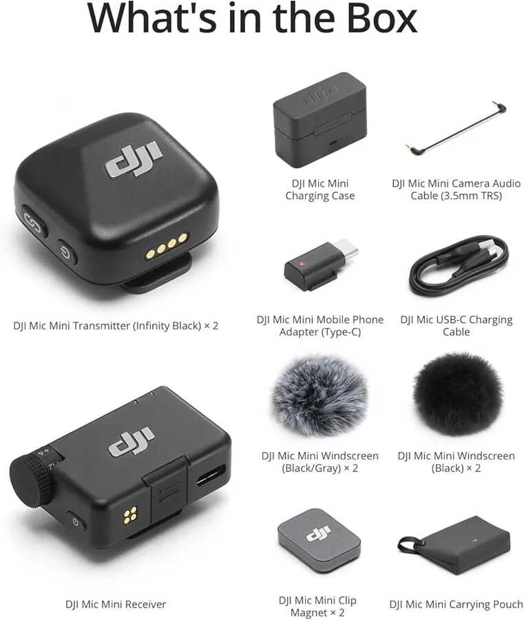 DJI mic mini 2