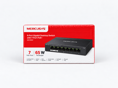 سويتش شبكات وكاميرات poe MERCUSYS MS108G