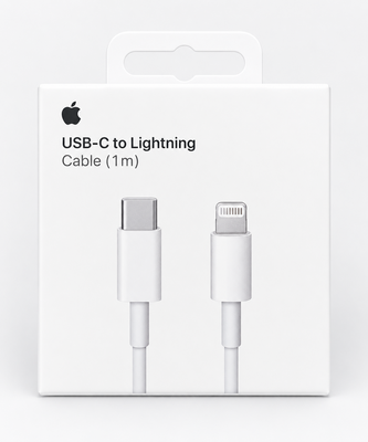 كيبل Apple USB‑C إلى Lightning بطول متر واحد
